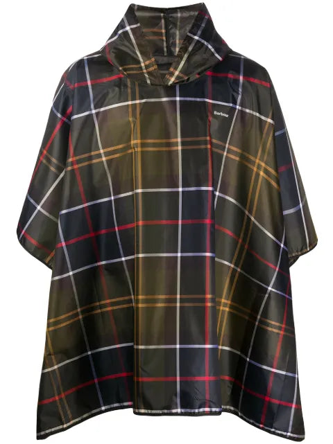 Barbour Sproof tartan poncho