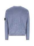 Stone Island 5100009 ribbed soft organic cotton cardigan