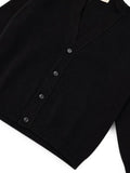 Laneus boxy-fit button-up cardigan