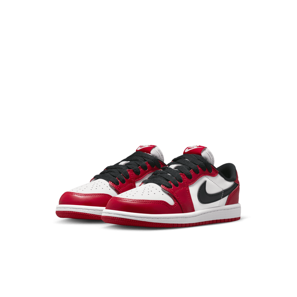 PS Air Jordan 1 Retro Low OG 'Varsity Red/Black-Summit White'
