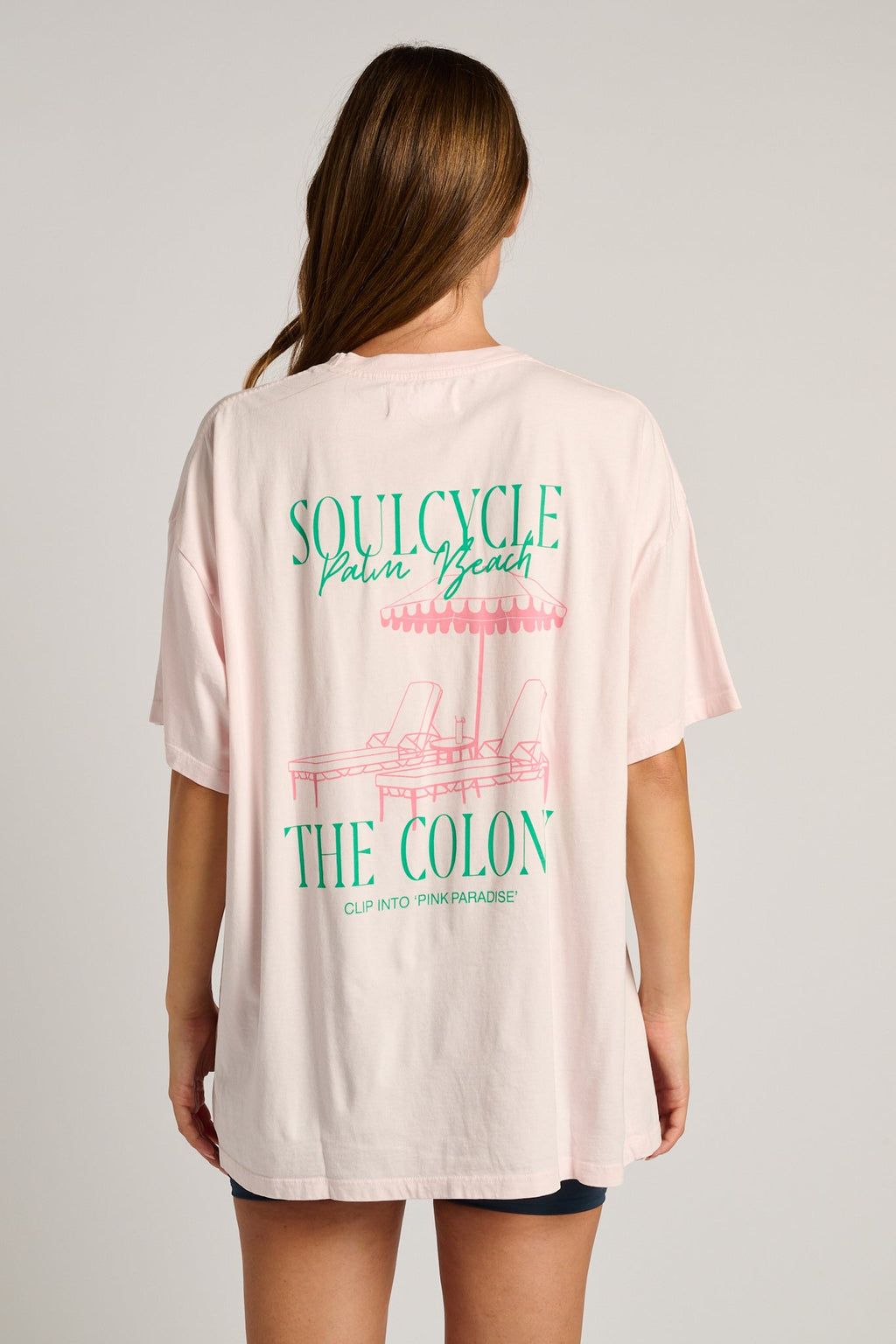 SoulCycle x The Colony Ruby Tee